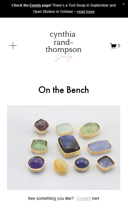 Jewelry designer website - R-TDesign.com